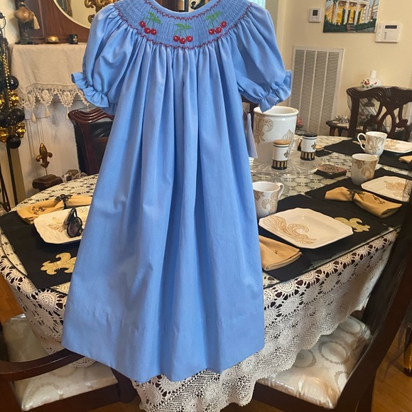 NWT Banbury Cross Smocked Girls Dress size 5 - Picture 9 of 16
